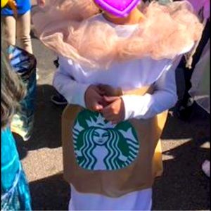HALLOWEEN- STARBUCKS FRAPPE COSTUME